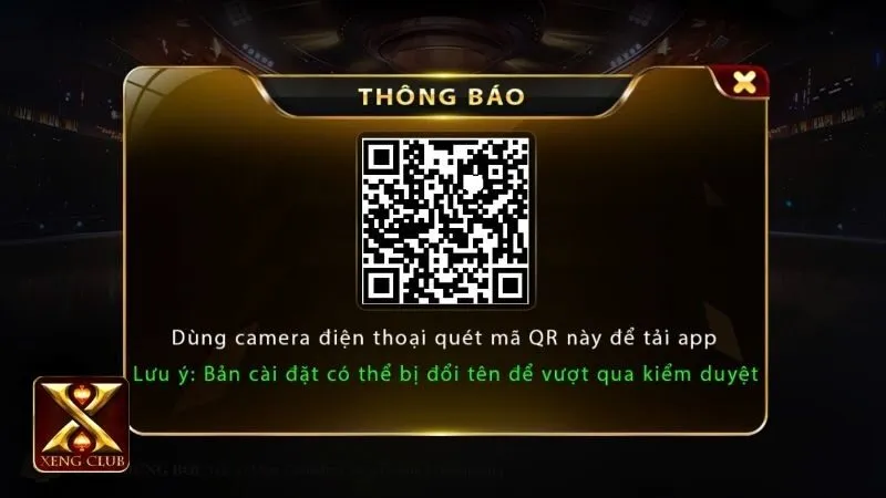 Hướng dẫn các bước tải app Xengclub